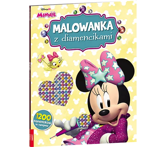 Książka - Disney Minnie. Malowanka z diamencikami