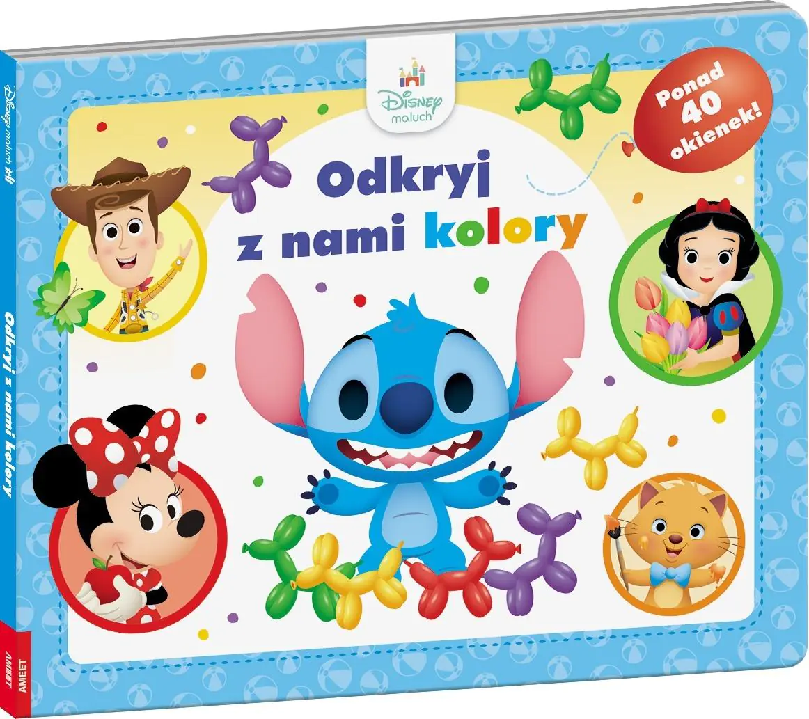 Książka - Disney Maluch Odkryj z nami kolory OK-9203