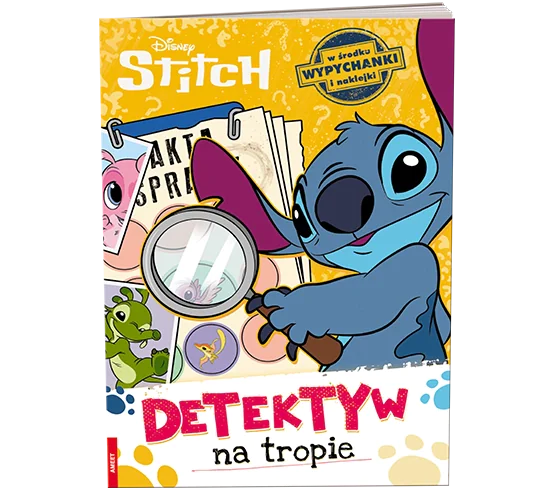 Książka - DISNEY STITCH. DETEKTYW NA TROPIE