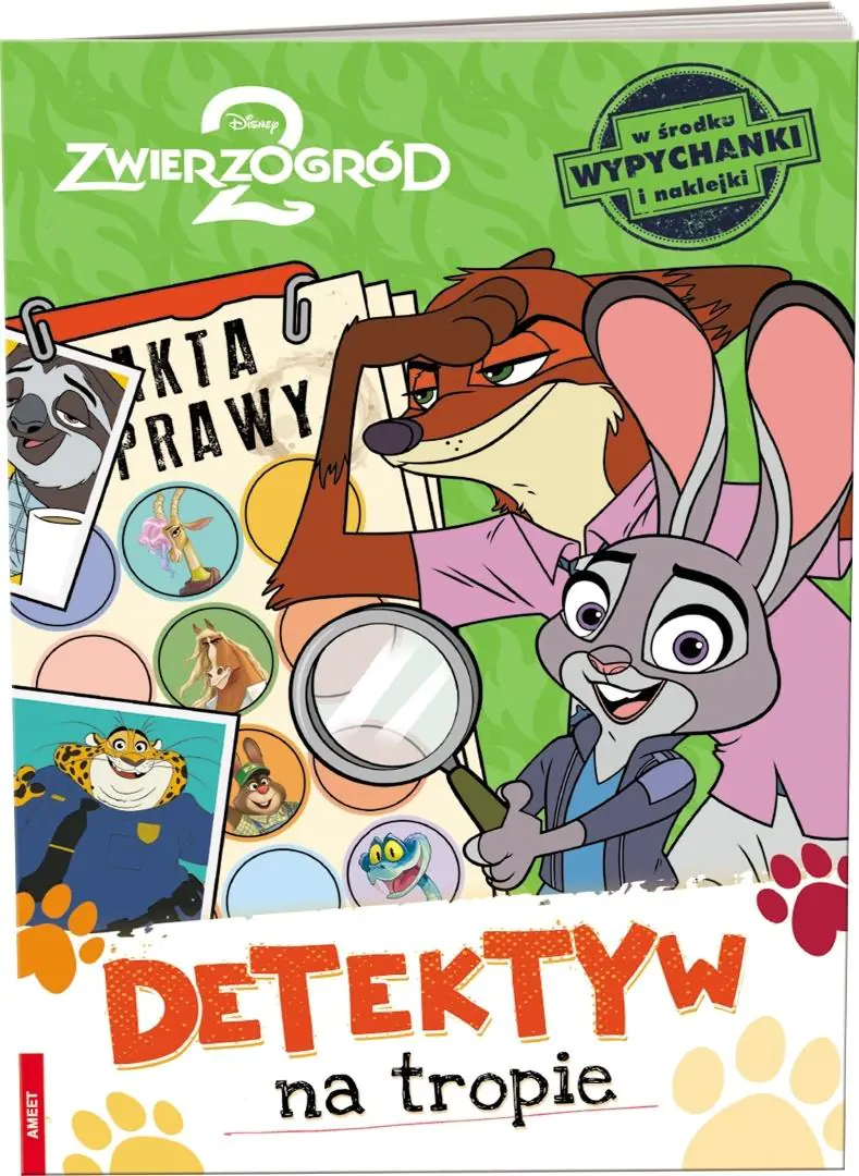 Książka - DISNEY ZWIERZOGRÓD 2. DETEKTYW NA TROPIE