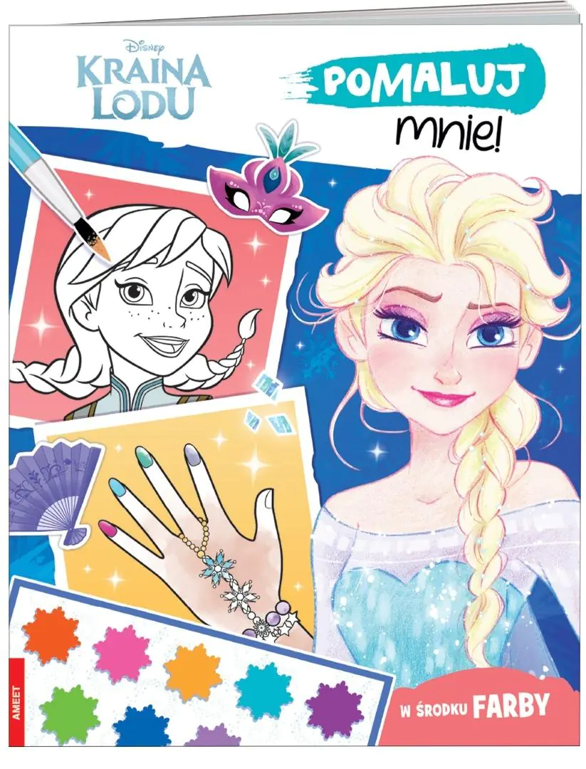 Książka - Disney Kraina Lodu. Pomaluj mnie