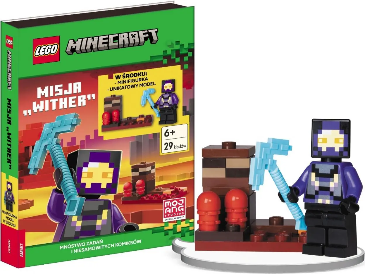 Książka - Lego Minecraft Misja Wither MQBZ-5202