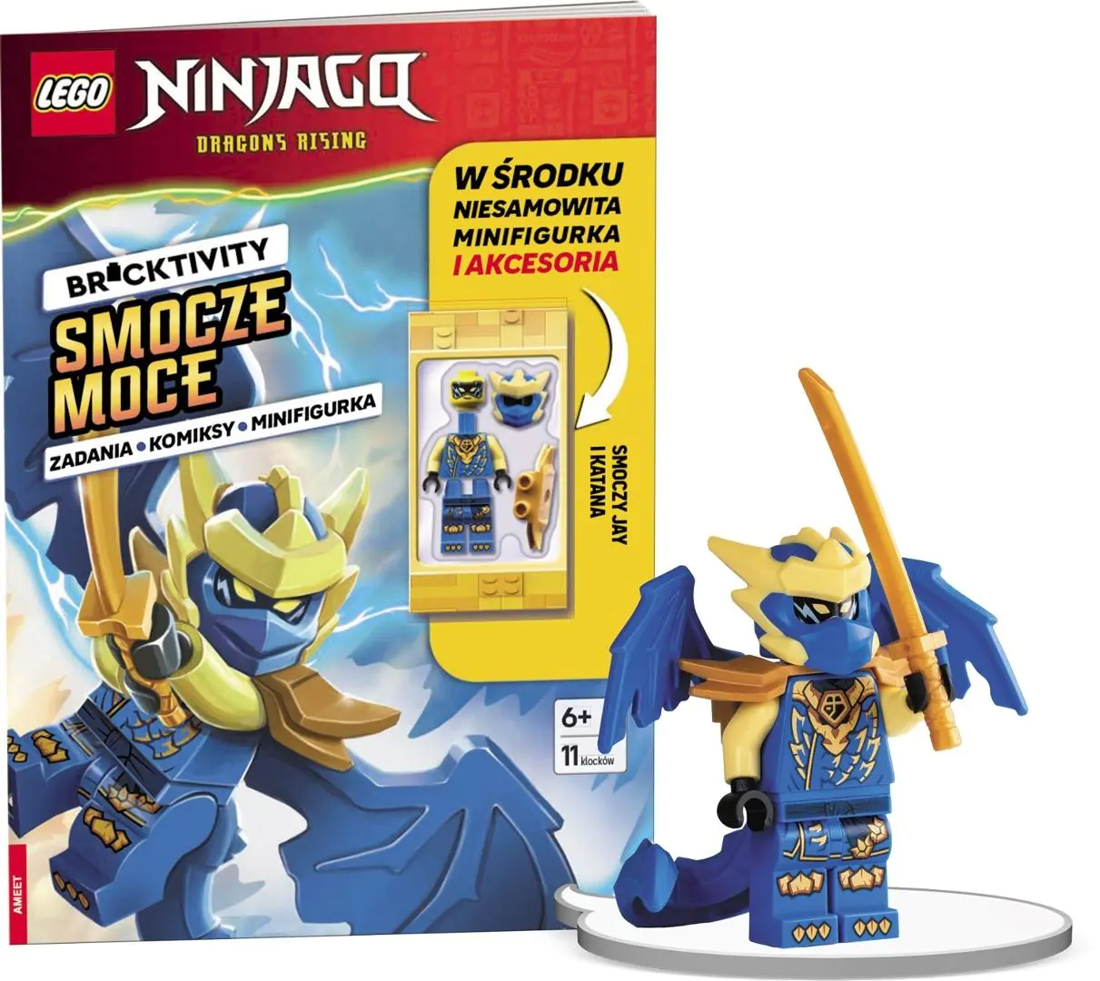 Książka - Lego Ninjago Smocze moce LNC-6752