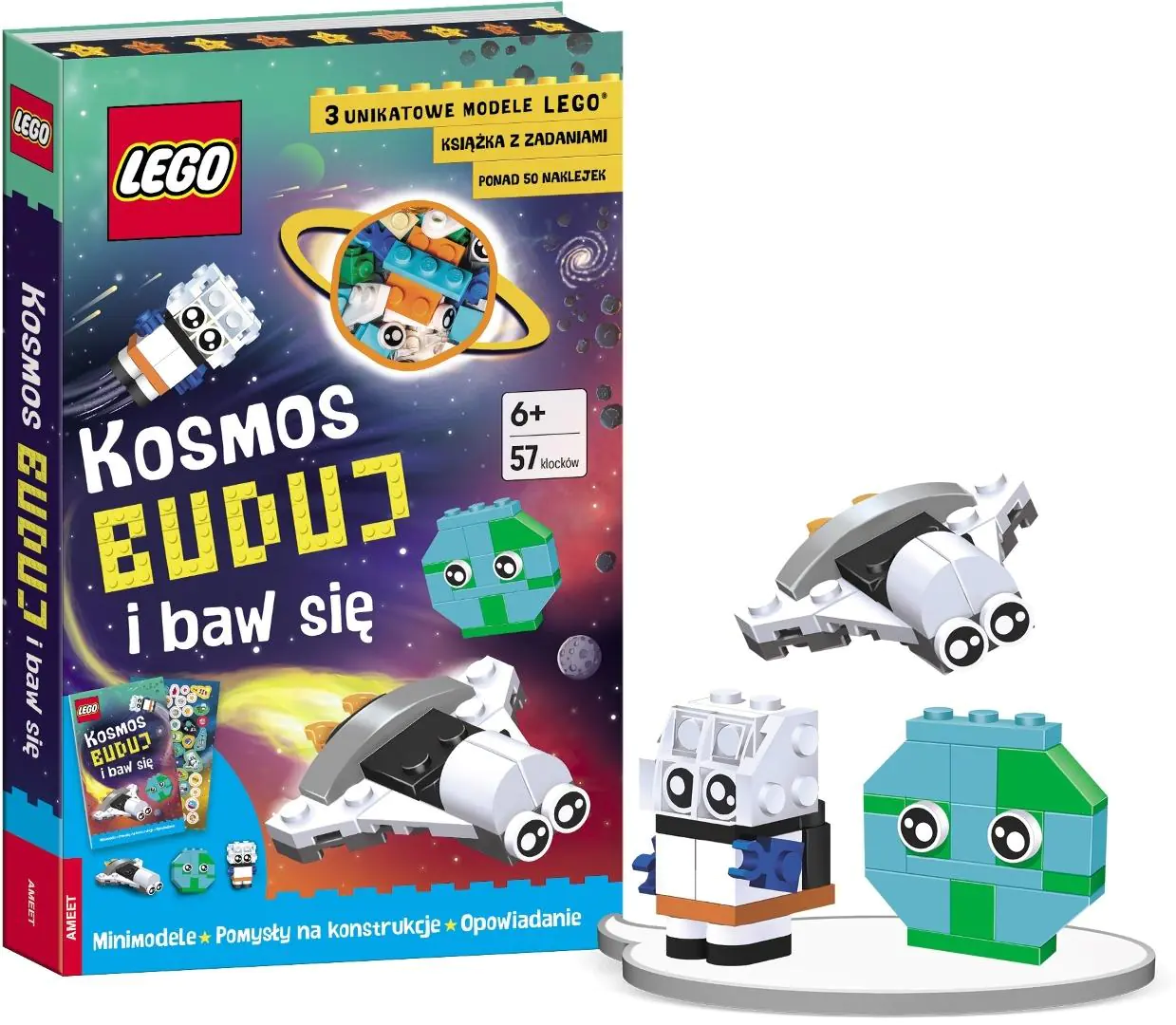Książka - LEGO Master Brand. Kosmos. Buduj i baw się