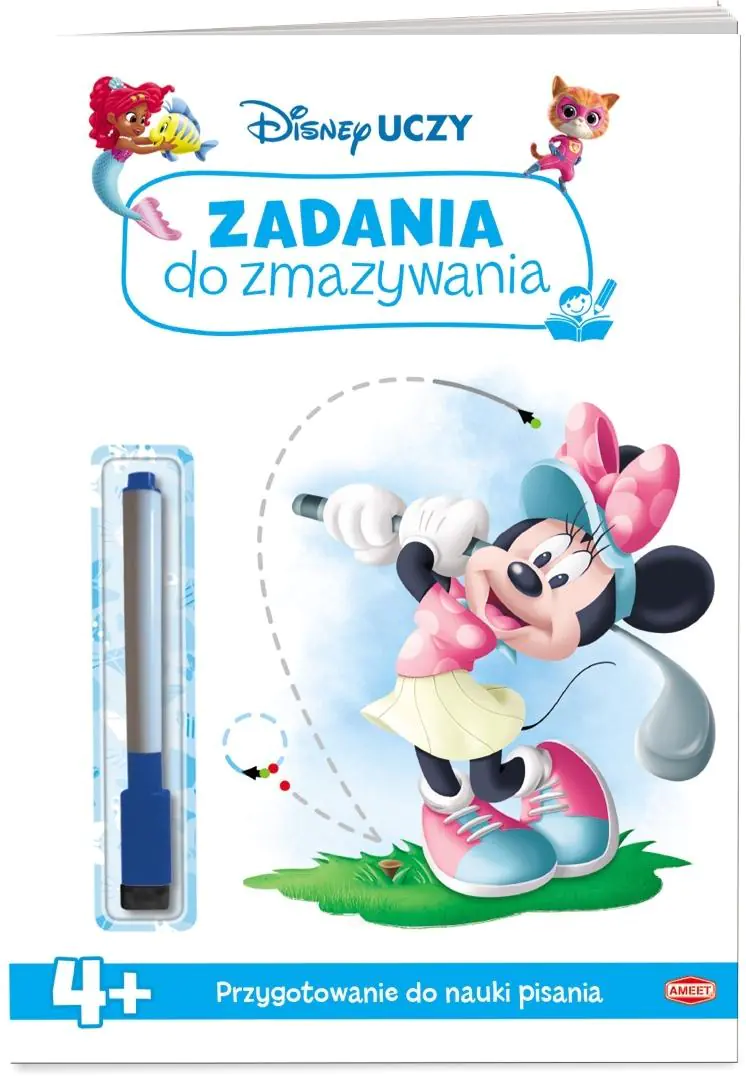 Książka - DISNEY UCZY MIX. Zadania do zmazywania