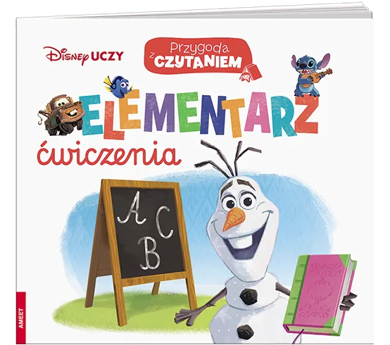 Książka - Disney uczy Elementarz Ćwiczenia 5+ PCC-9306