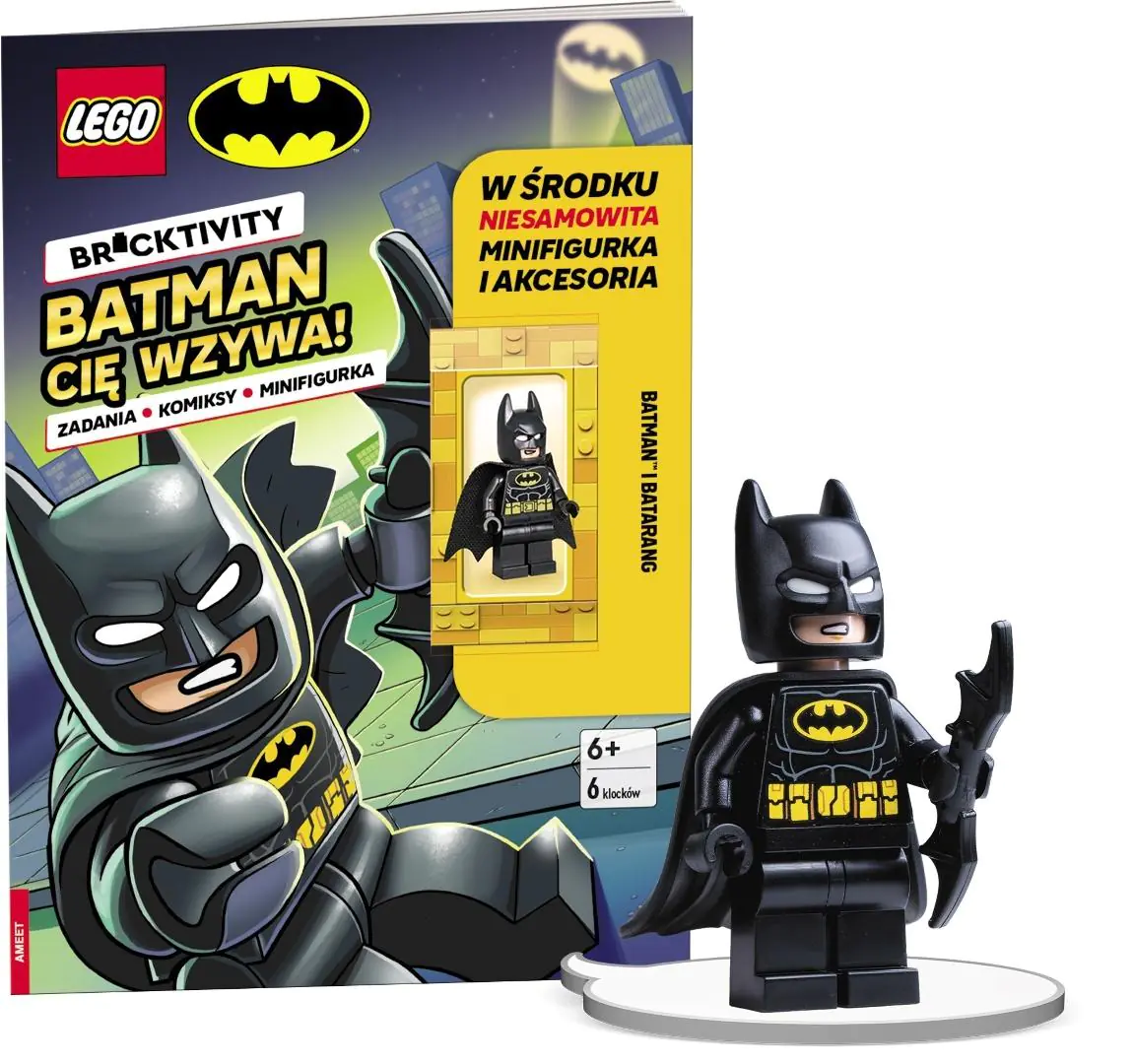 Książka - Lego Batman Batman Cię wzywa! LNC-6463