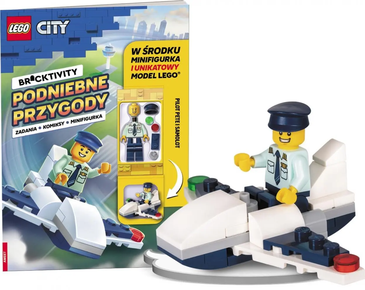 Książka - LEGO CITY. PODNIEBNE PRZYGODY