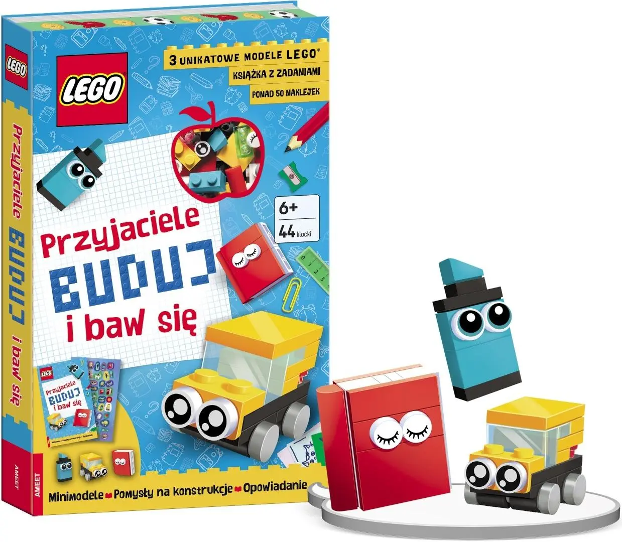 Książka - Lego Master Brand Przyjaciele SQB-6605