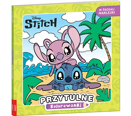 Książka - Disney Stitch. Przytulne kolorowanki