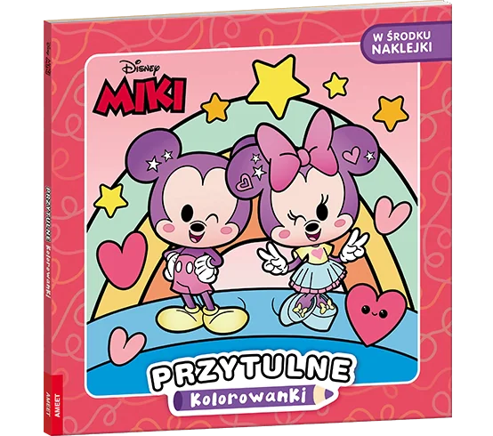 Książka - Disney Miki i przyjaciele. Przytulne kolorowanki