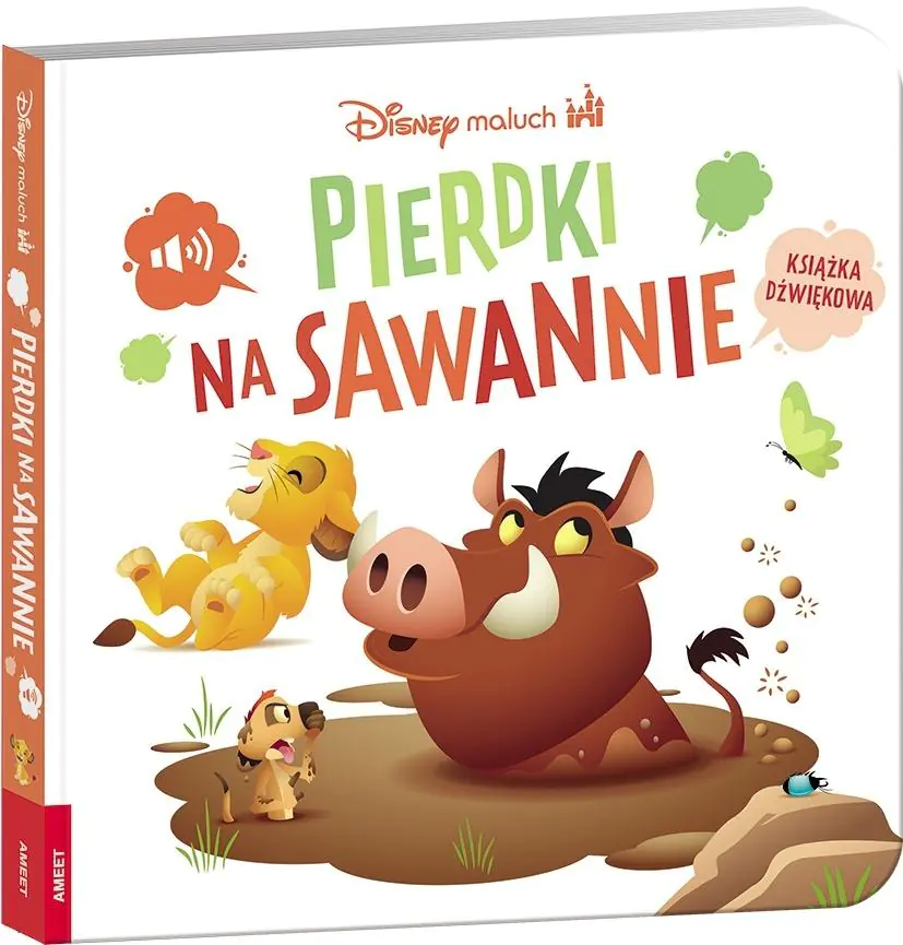 Książka - Disney. Maluch. Pierdki na sawannie