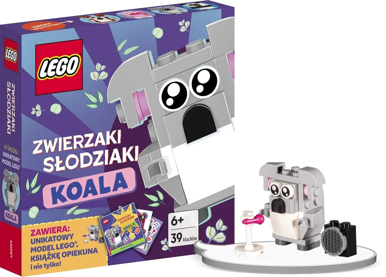 Książka - LEGO Master Brand. Zwierzaki Słodziaki. Koala