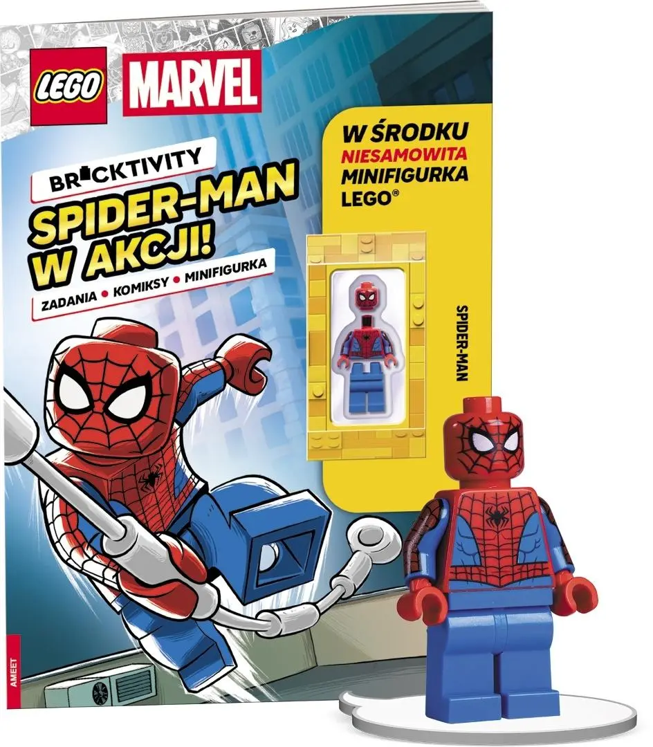 Książka - Lego Spider-Man Spider-Man w akcji LNC-5601