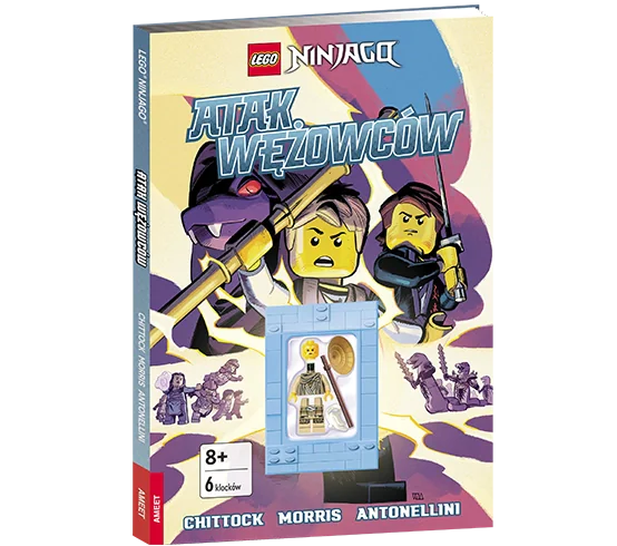 Książka - Lego Ninjago Atak Wężowców LGNI-6703S1