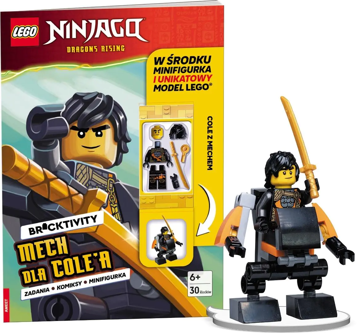 Książka - LEGO Ninjago. Mech dla Cole`a