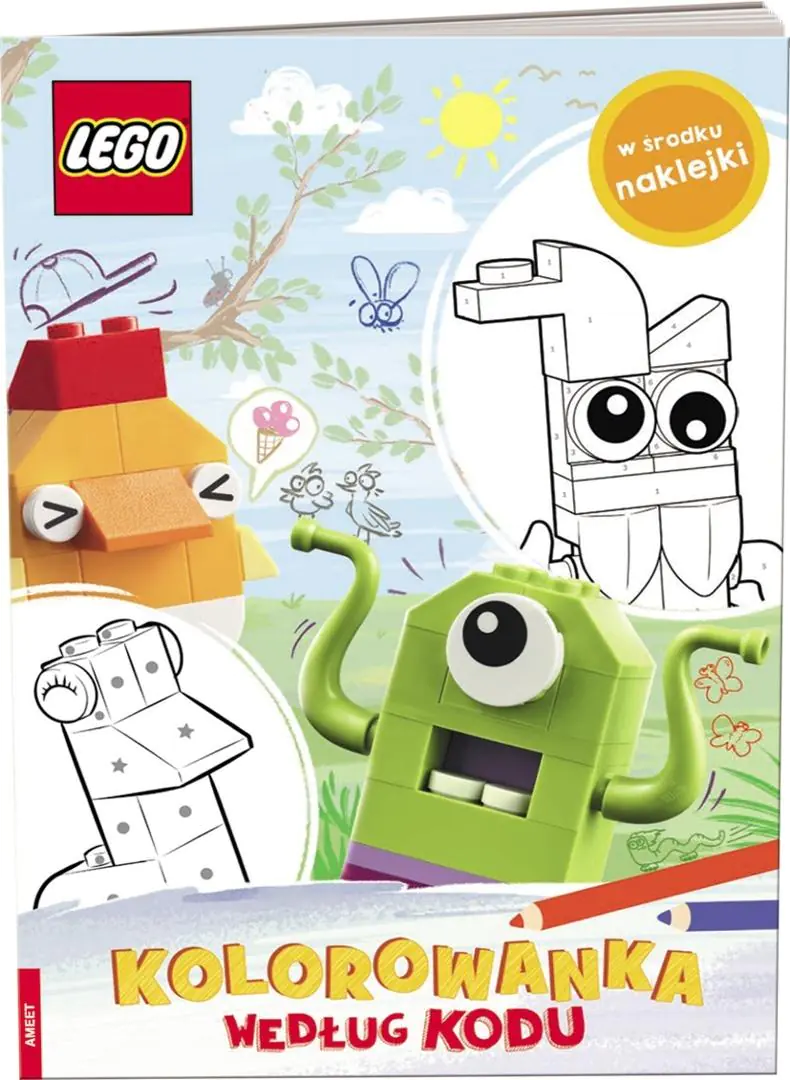 Książka - LEGO Master Brand. Kolorowanka według kodu