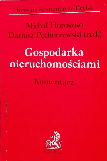 Książka - Gospodarka Nieruchomościami. Komentarz