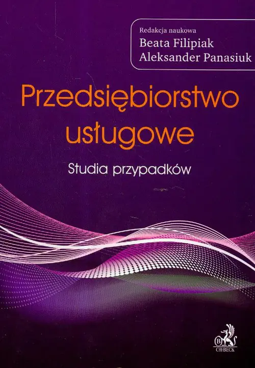 Książka - PRZEDSIĘBIORSTWO USŁUGOWE STUDIA PRZYPADKÓW