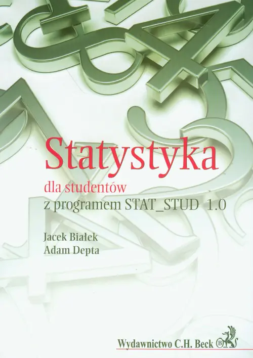 Książka - Statystyka dla studentów z programem STAT_STUD 1.0 z płytą CD