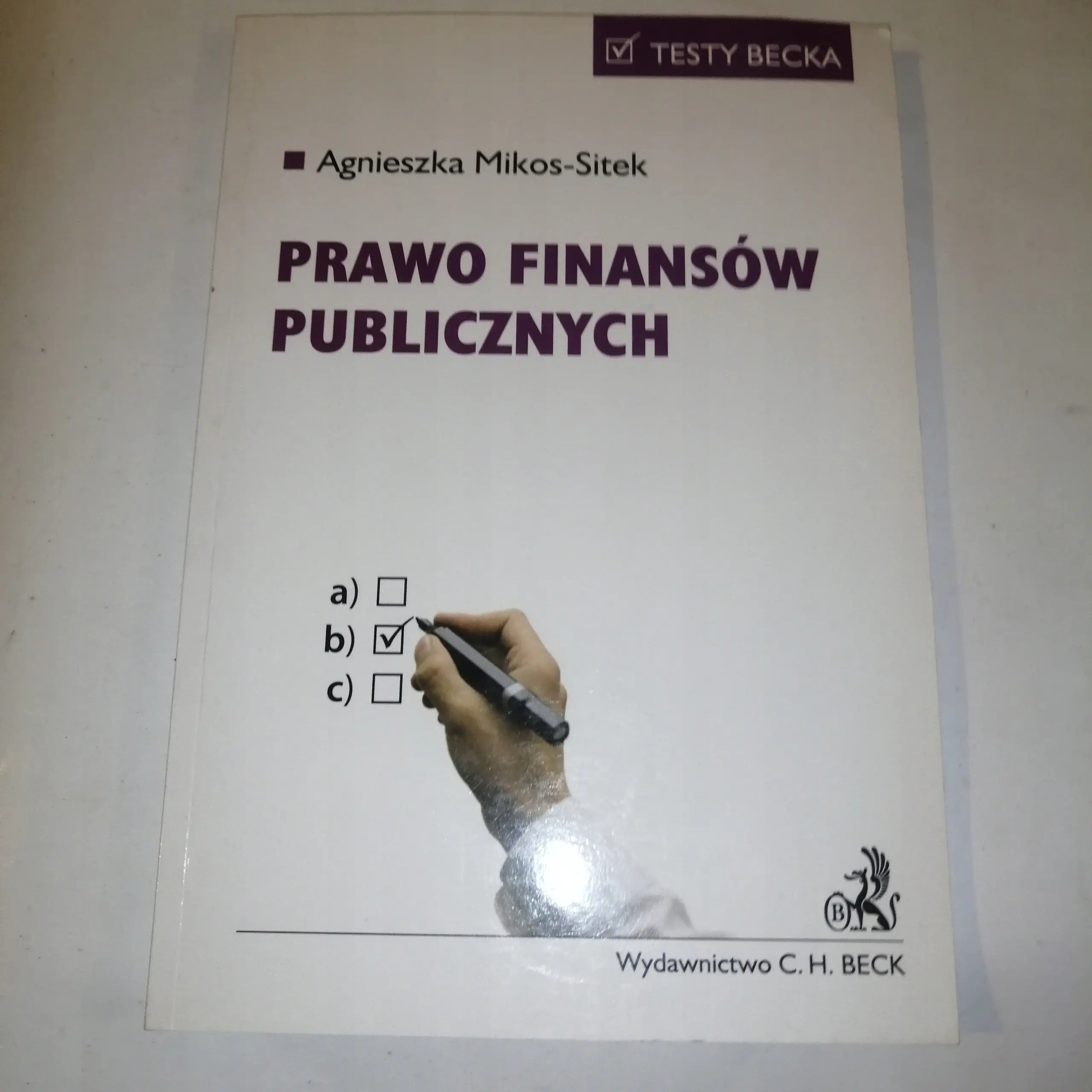 Książka - Prawo finansów publicznych