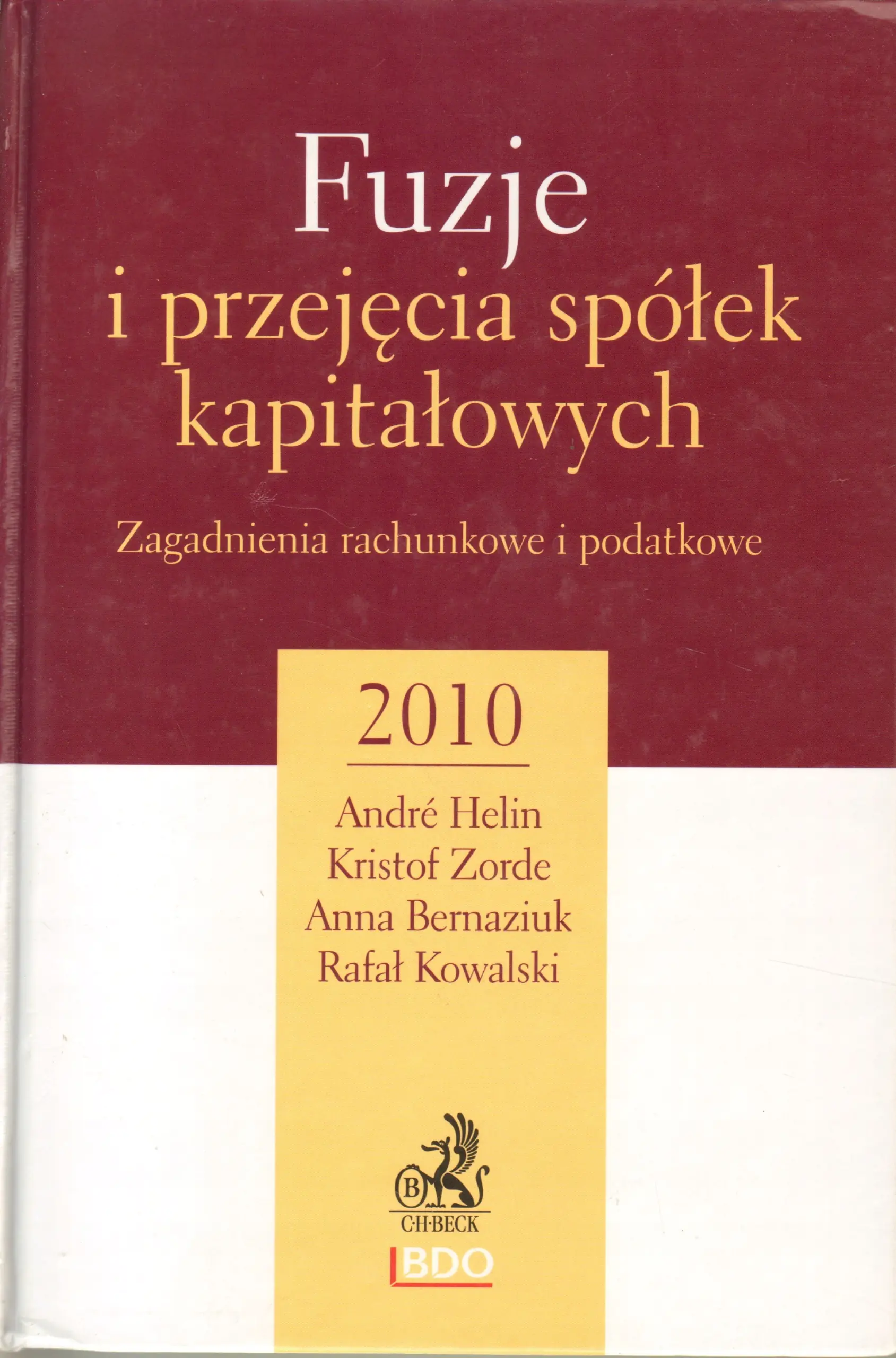 Książka - Fuzje i przejęcia spółek kapitałowych
