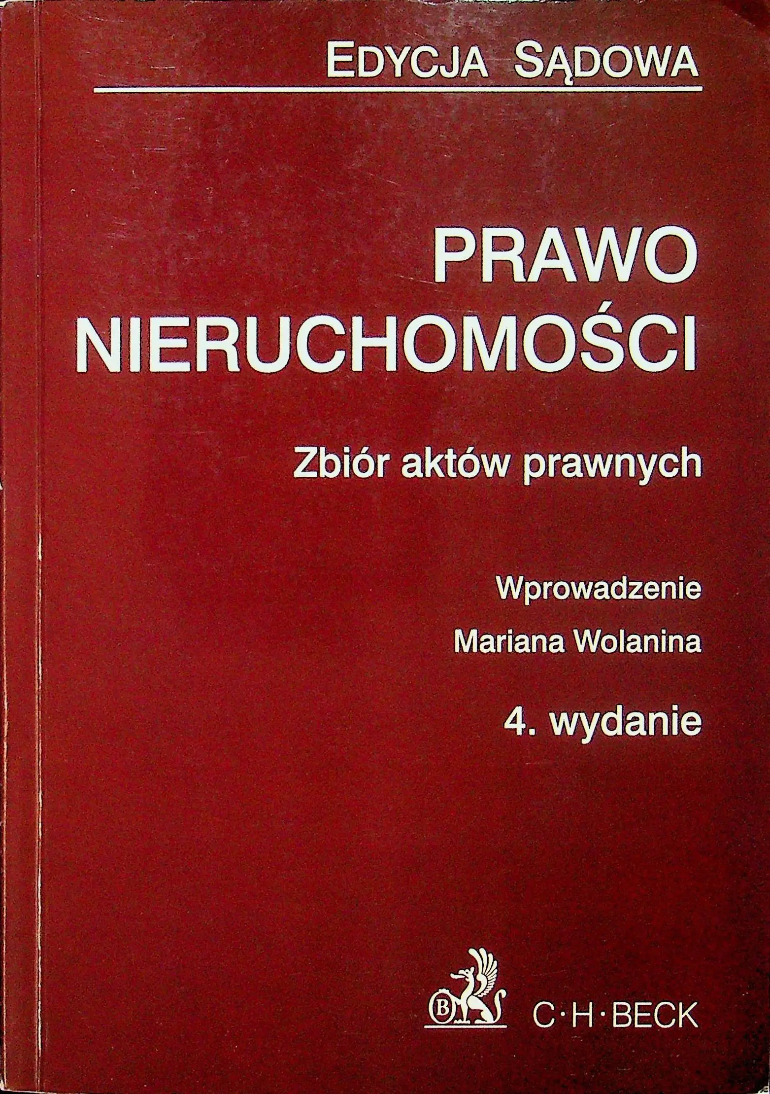 Książka - Prawo nieruchomości zbiór aktów prawnych
