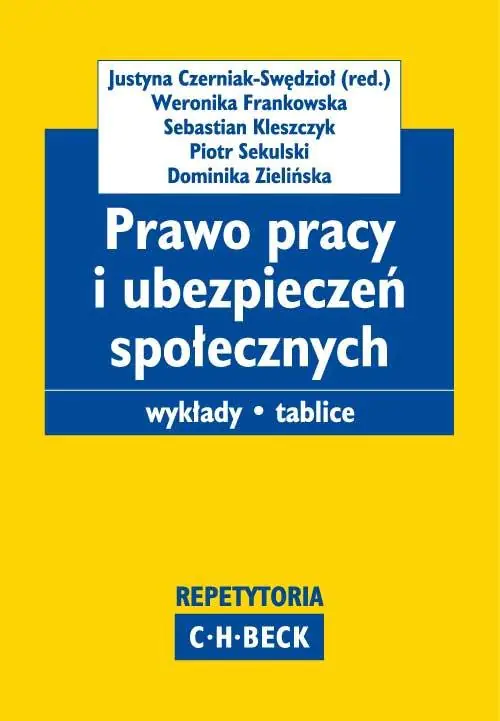 Książka - Prawo pracy i ubezpieczeń społecznych
