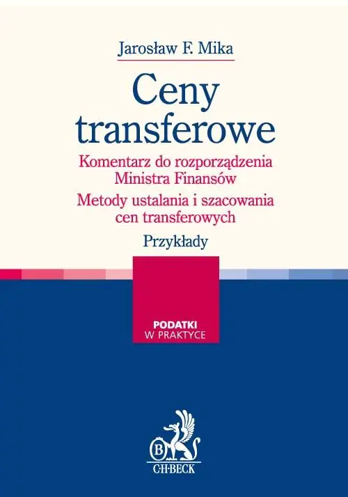 Książka - Ceny transferowe Komentarz do rozporządzenia Ministra Finansów