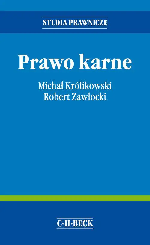 Książka - Prawo karne. 