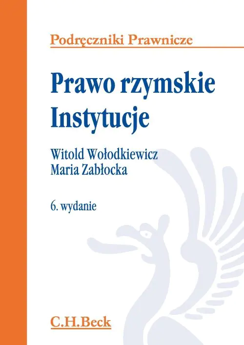 Książka - Prawo rzymskie. Instytucje