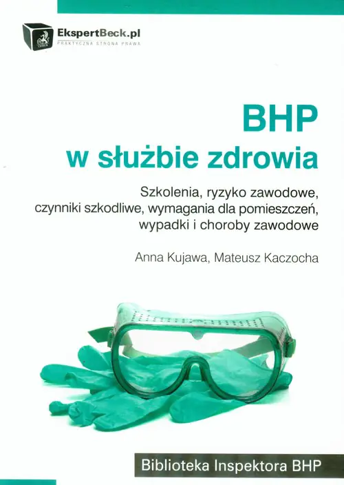 Książka - BHP w służbie zdrowia