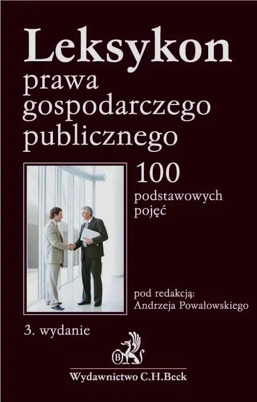 Książka - Leksykon prawa gospodarczego publicznego