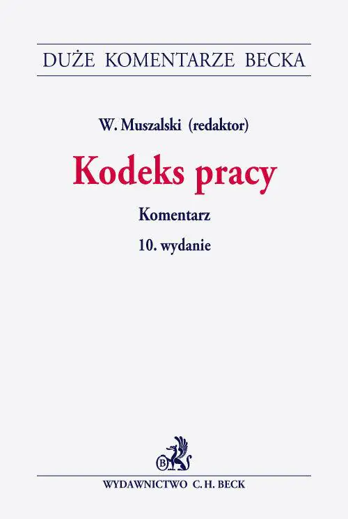 Książka - Kodeks pracy. Komentarz