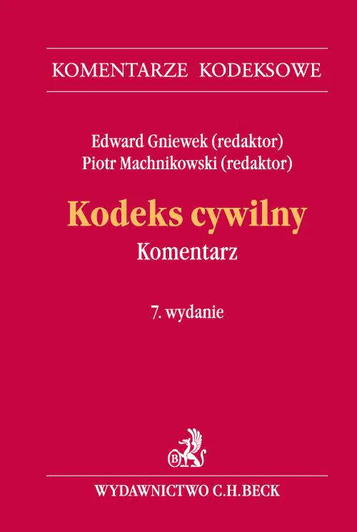 Książka - Kodeks cywilny. Komentarz