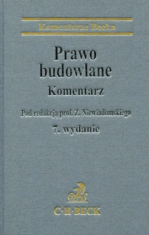 Książka - Prawo budowlane. Komentarz