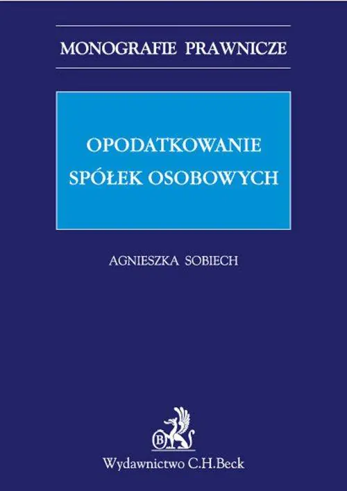 Książka - Opodatkowanie spółek osobowych