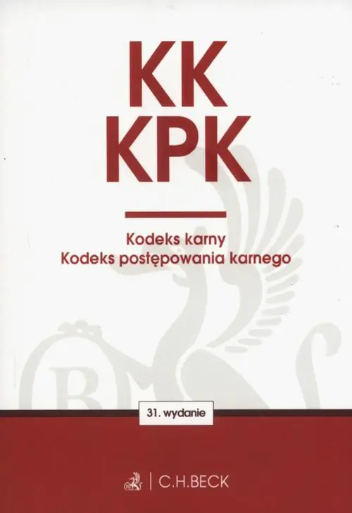 Książka - Kodeks karny. Kodeks postępowania karnego w.31