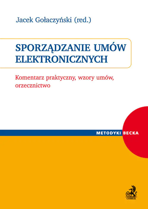 Książka - Sporządzanie umów elektronicznych