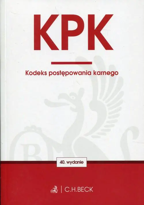 Książka - Kodeks postępowania karnego