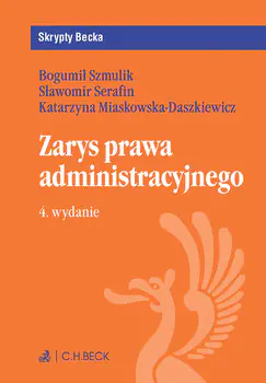 Książka - Zarys prawa administracyjnego
