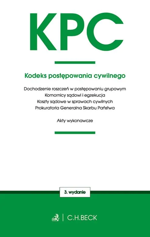 Książka - Kodeks postępowania cywilnego oraz ustawy towarzyszące