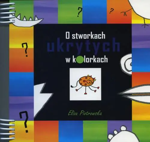 Książka - O stworkach ukrytych w kolorkach