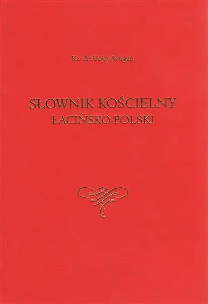 Książka - Słownik kościelny łacińsko-polski