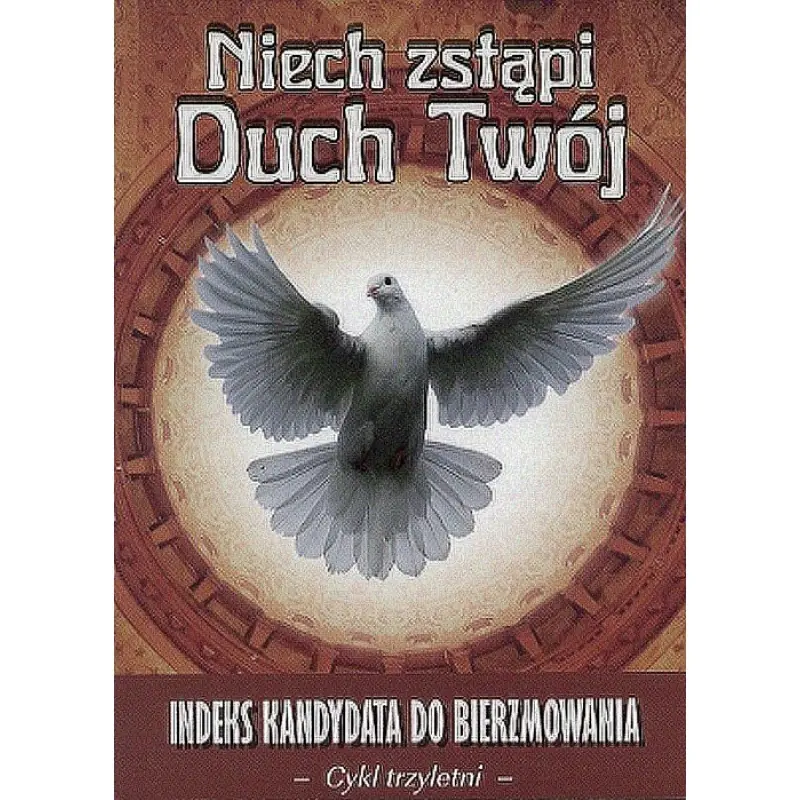 Książka - Niech zstąpi Duch Twój. Indeks kandydata do Bierzmowania - cykl trzyletni