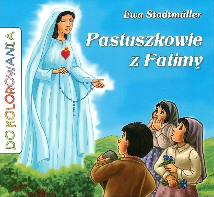 Książka - Do kolorowania - Pastuszkowie z Fatimy