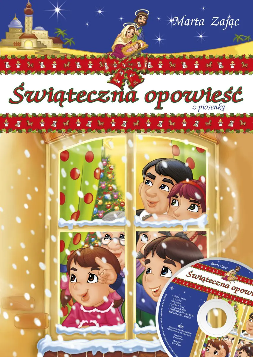 Książka - Świąteczna opowieść z piosenką