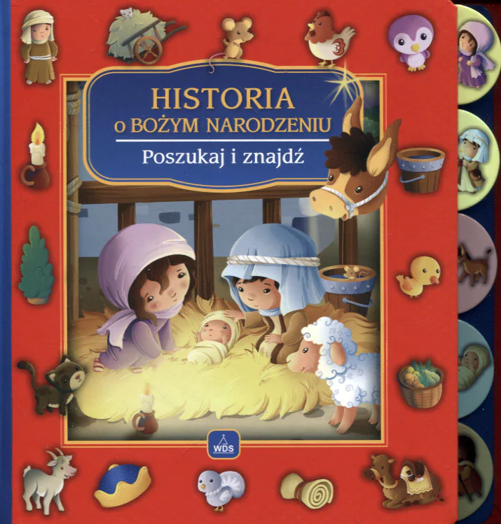 Książka - Historia o Bożym Narodzeniu. Poszukaj i znajdź