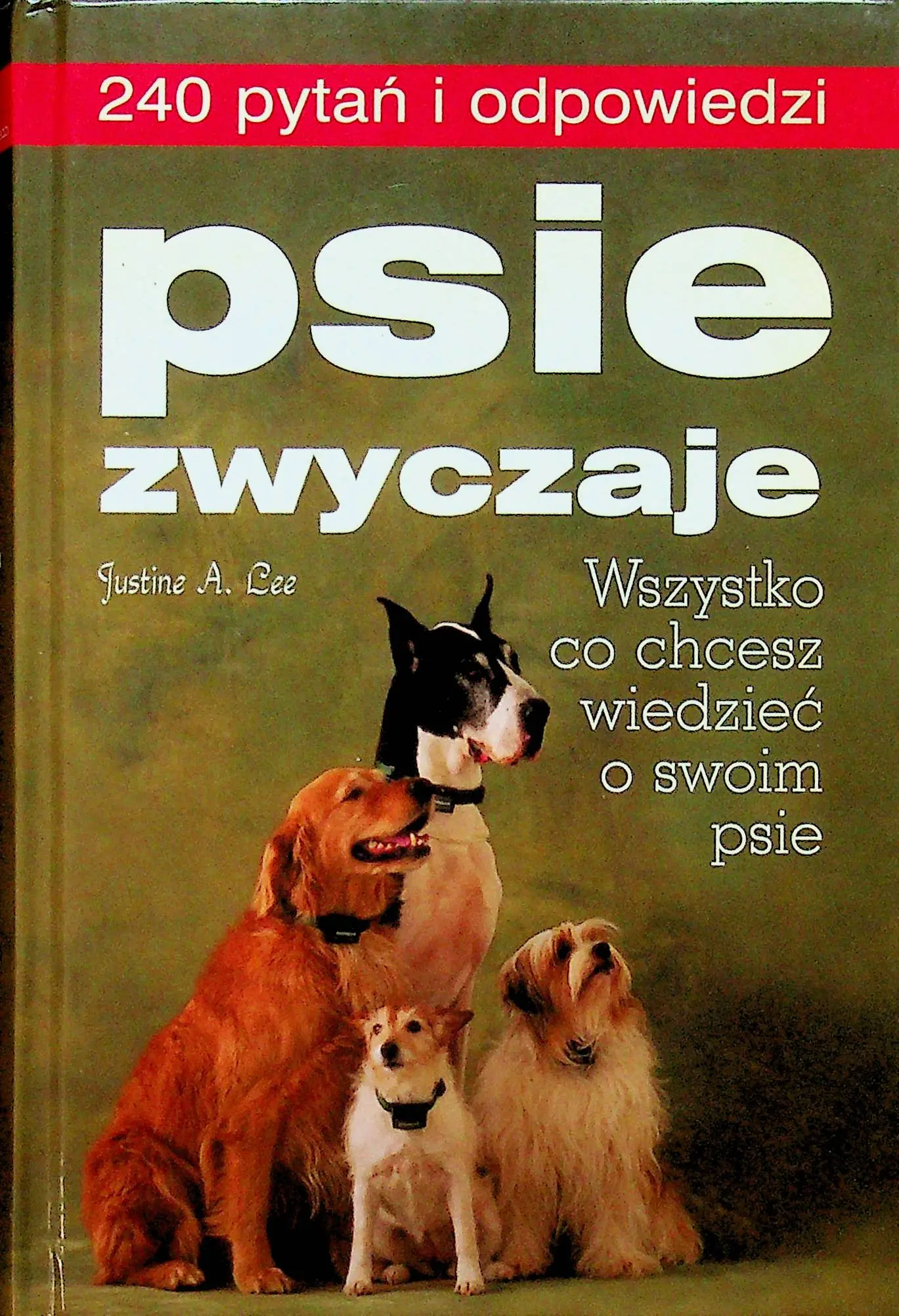 Książka - Psie zwyczaje. 240 pytań i odpowiedzi