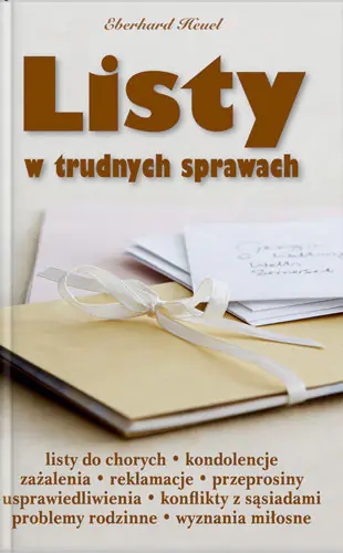 Książka - Listy w trudnych sprawach